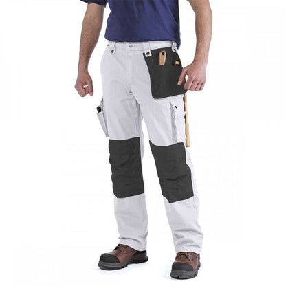 100233 Emea Multipocket Ripstop Trouser White