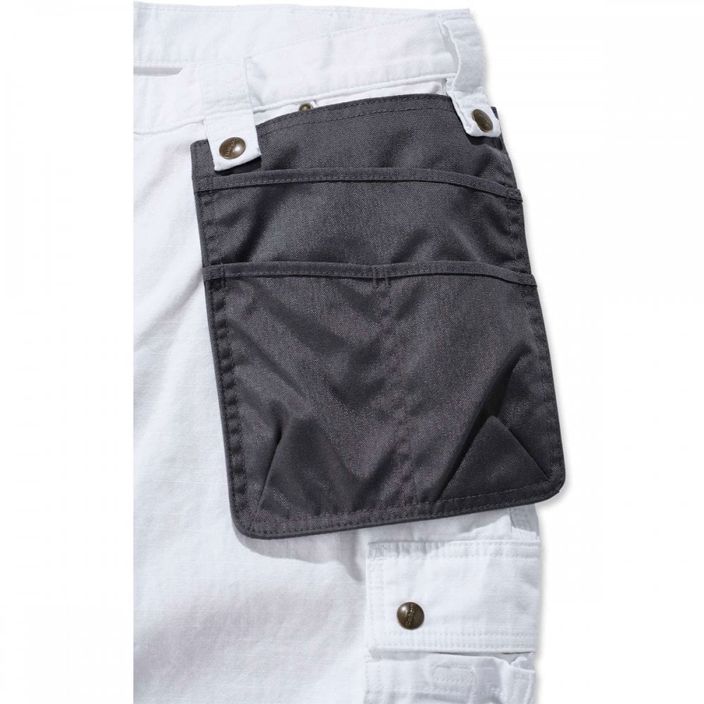 100233 Emea Multipocket Ripstop Trouser White