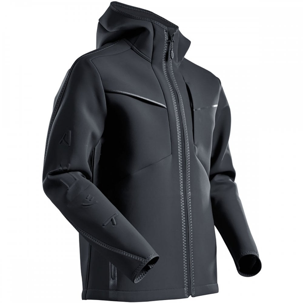 22086 Customized Softshell jacket with hood