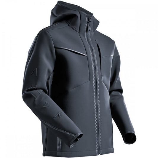 22086 Customized Softshell jacket with hood