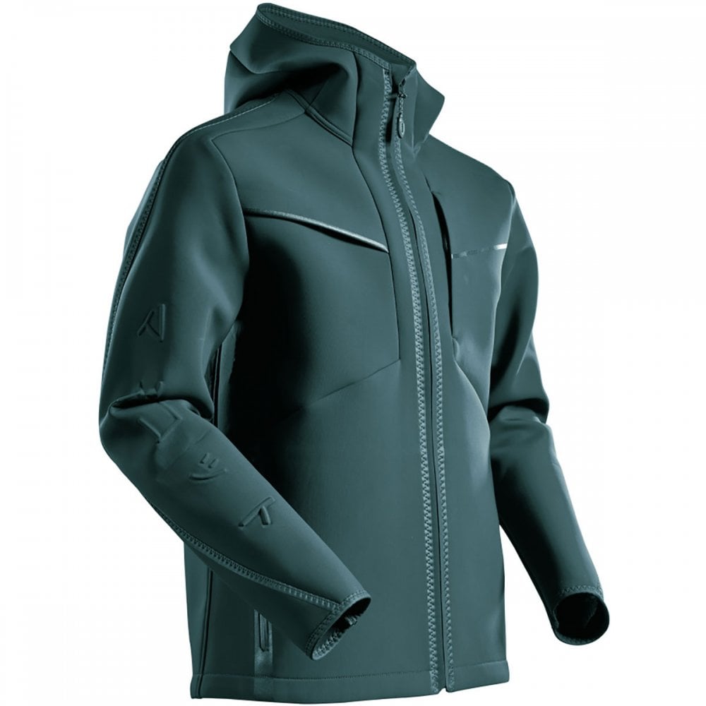 22086 Customized Softshell jacket with hood