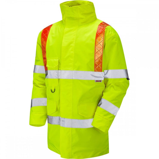 A02 Putford ISO 20471 Class 3 Orange Brace Anorak