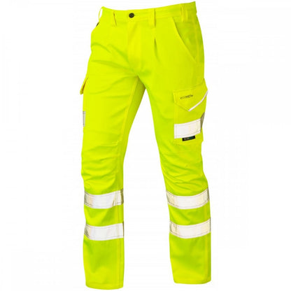 CT04 Kingford ISO 20471 Class 1 Ecoviz Stretch Poly/Cotton Cargo Trouser