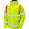 J03 Portmore ISO 20471 Class 3 Orange Brace Superior Bomber Jacket