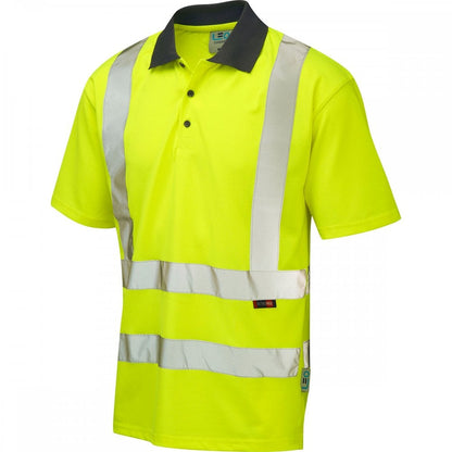 P02 Rockham ISO 20471 Class 2 Coolviz Polo Shirt (Ecoviz)