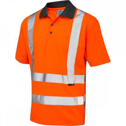 P02 Rockham ISO 20471 Class 2 Coolviz Polo Shirt (Ecoviz)