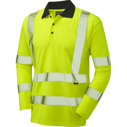 P05 Swimbridge ISO 20471 Class 3 Comfort Long Sleeved Polo Shirt