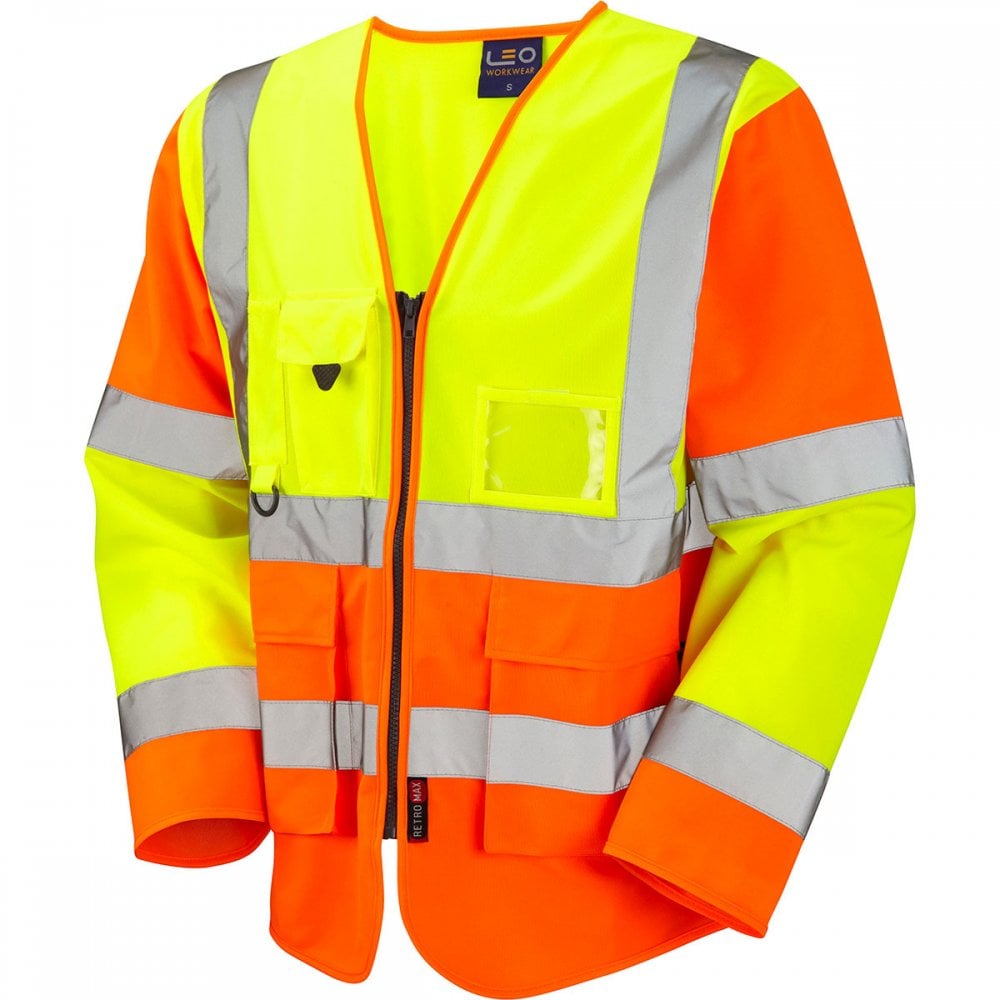 S12 Wrafton ISO 20471 Class 3 Superior Sleeved Waistcoat