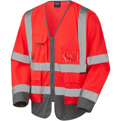 S12 Wrafton ISO 20471 Class 3 Superior Sleeved Waistcoat