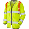 S13 Barbrook ISO 20471 Class 3 Orange Brace Sleeved Waistcoat