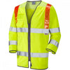 S14 Taddiport ISO 20471 Class 3 Orange Brace 3/4 Sleeve Waistcoat