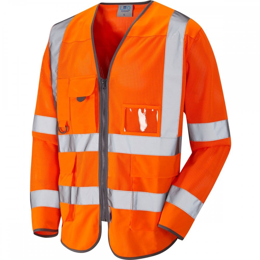 S20 Burrington ISO 20471 Class 3 Coolviz Superior Sleeved Waistcoat