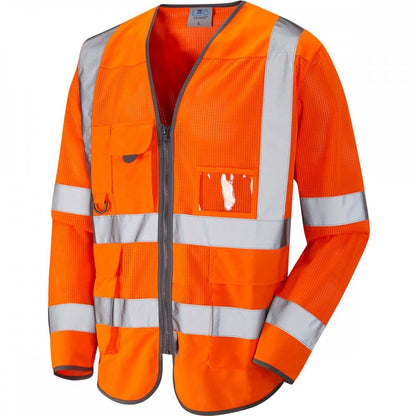 S20 Burrington ISO 20471 Class 3 Coolviz Superior Sleeved Waistcoat