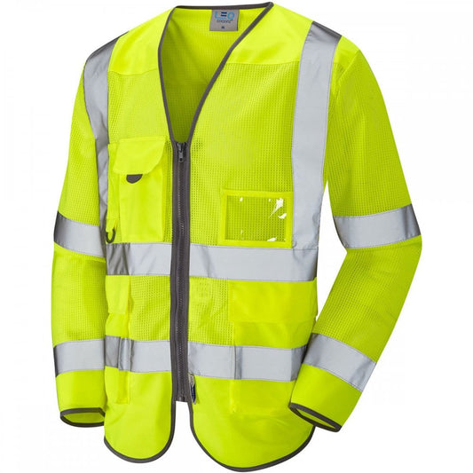 S20 Burrington ISO 20471 Class 3 Coolviz Superior Sleeved Waistcoat