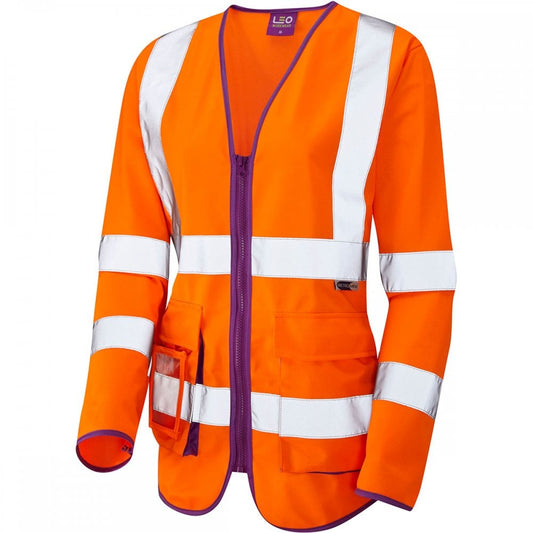 SL12 Beaworthy ISO 20471 Class 3 Superior Womens Sleeved Waistcoat