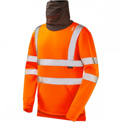 SS06 Combesgate ISO 20471 Class 3 Ecoviz AirLayer Snood Sweatshirt