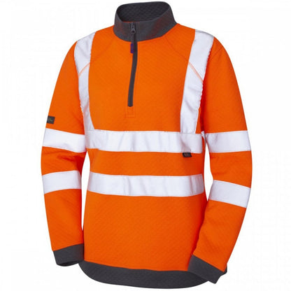 SSL01 Elberry ISO 20471 Class 2 Womens 1/4 Zip Sweatshirt