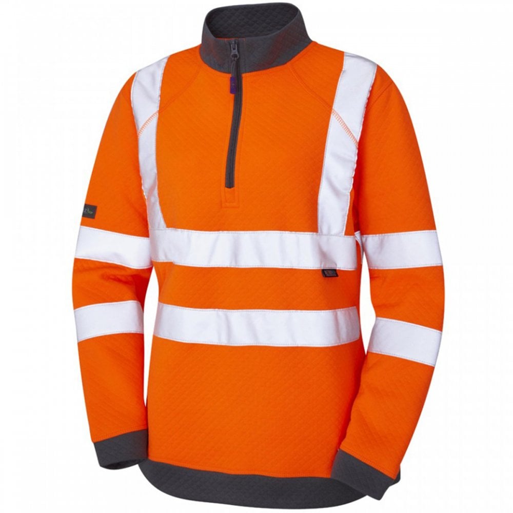 SSL01 Elberry ISO 20471 Class 2 Womens 1/4 Zip Sweatshirt