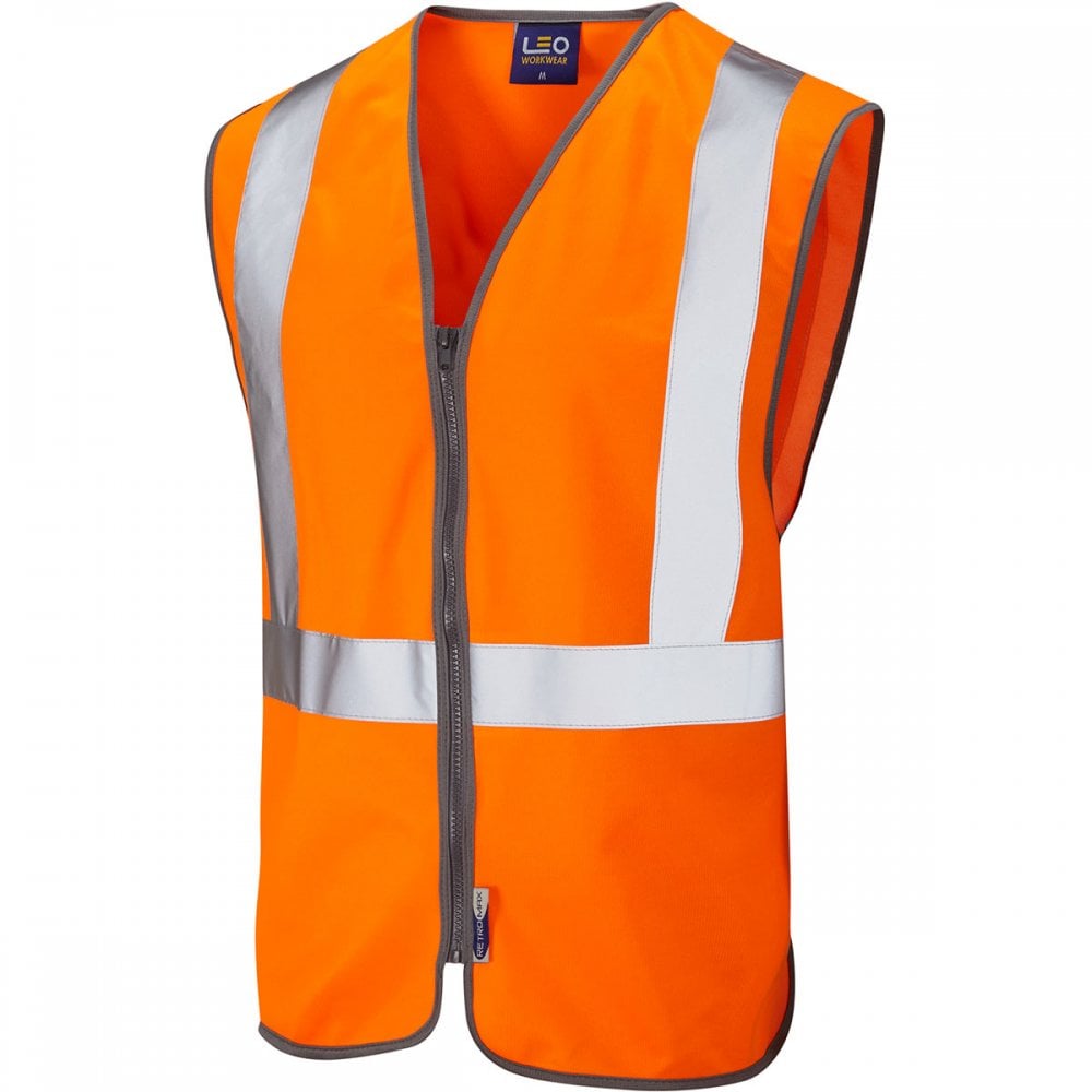 W15 Eggesford ISO 20471 Class 2 Railway Zip Waistcoat