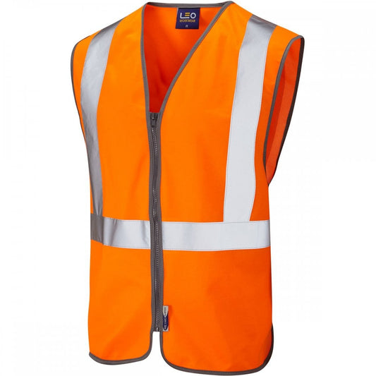 W15 Eggesford ISO 20471 Class 2 Railway Zip Waistcoat