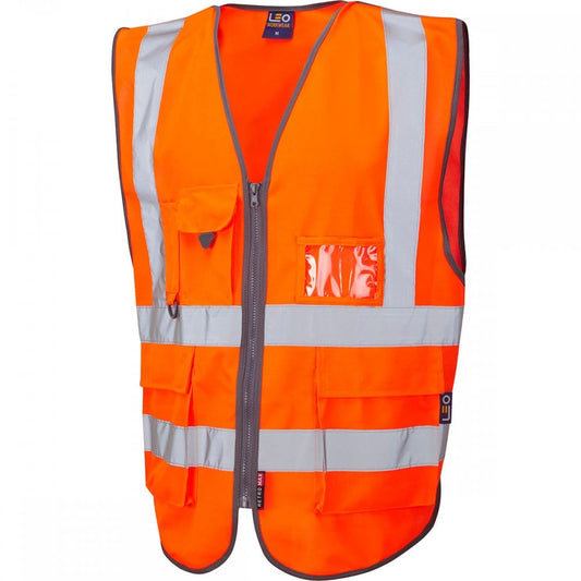 W22 Barnstaple ISO 20471 Class 2 Superior 3-Part Waistcoat