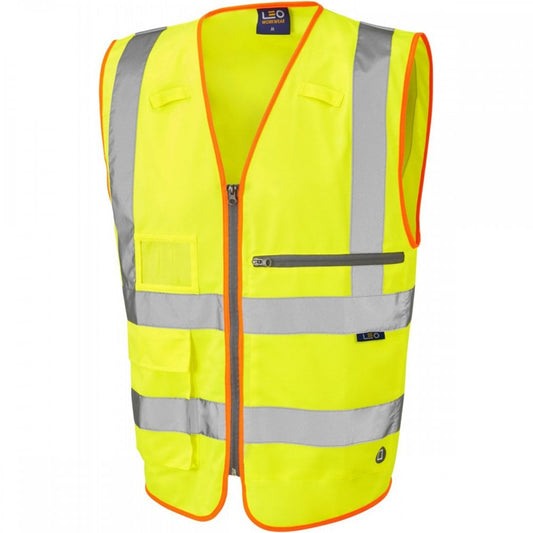 W24 Foreland ISO 20471 Class 2 Superior Waistcoat With Tablet Pocket