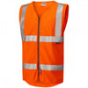 W25 Jacobstowe ISO 20471 Class 2 Limited Flame Spread/Anti-Static Waistcoat Zip (EN 14116/EN 1149)