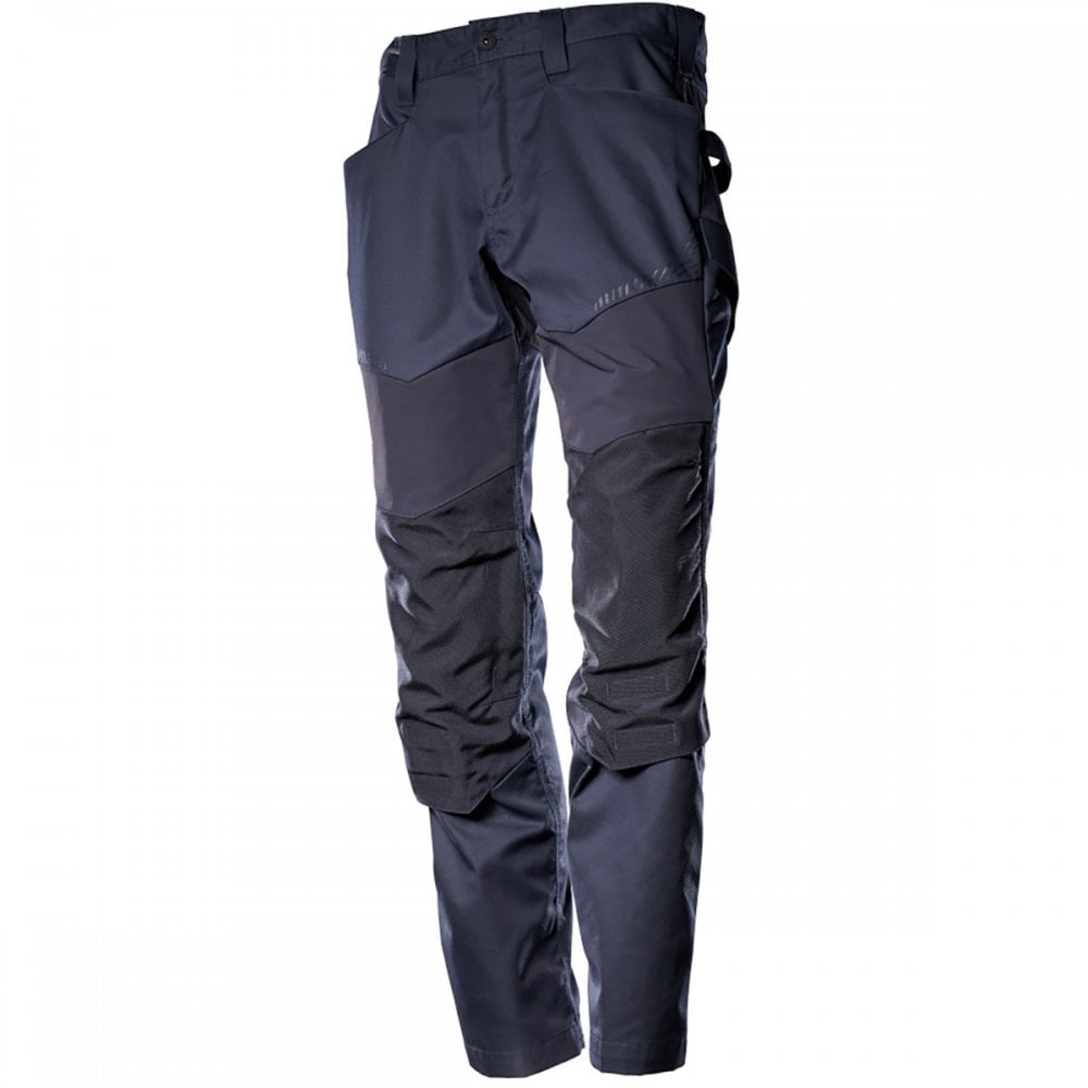 22479 Customized Trousers with kneepad pockets Dark Navy 30" 33.5" *One Size Only - Outlet Store*