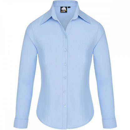 5560 The Classic Ladies Oxford Long Sleeve Blouse