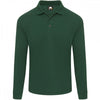 1170 Weaver Premium Long Sleeve Poloshirt Green L *One Size Only - Outlet Store*
