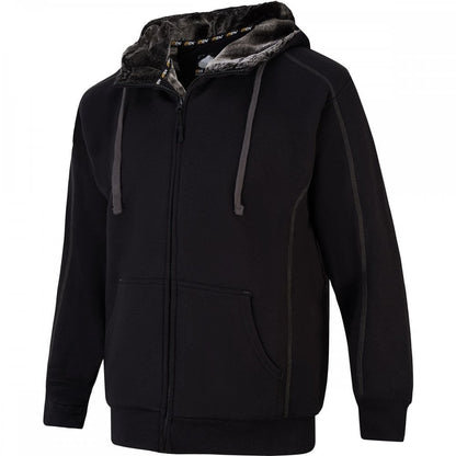 1285 Crane Fur-Lined Hooded Sweatshirt