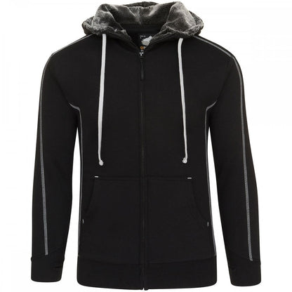 1285 Crane Fur-Lined Hooded Sweatshirt