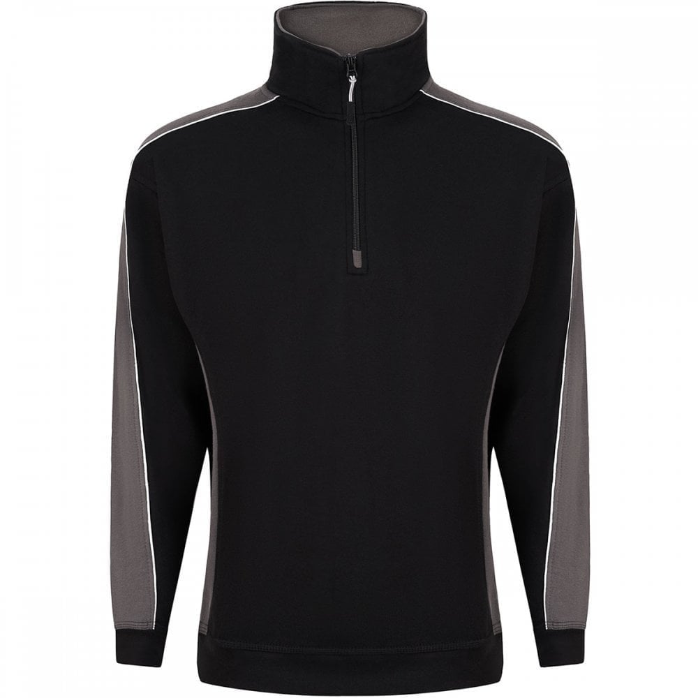 1288 Avocet Two Tone 1/4 Zip Sweatshirt