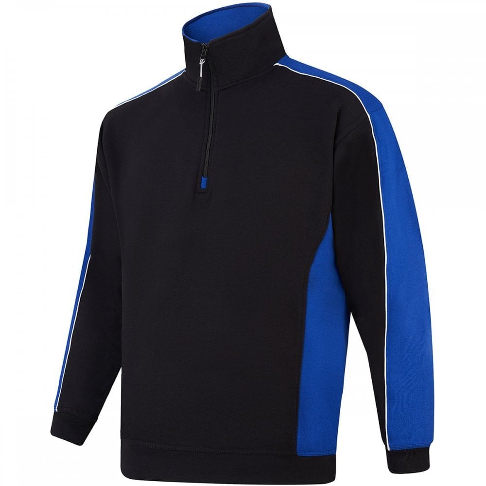 1288 Avocet Two Tone 1/4 Zip Sweatshirt