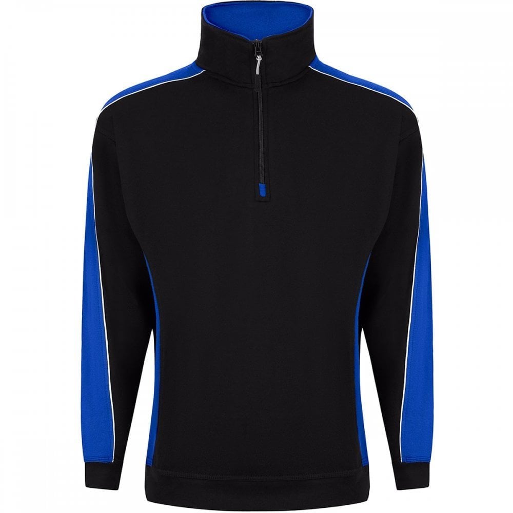 1288 Avocet Two Tone 1/4 Zip Sweatshirt