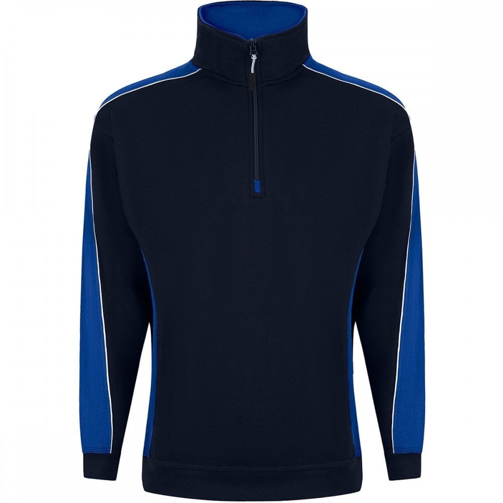 1288 Avocet Two Tone 1/4 Zip Sweatshirt