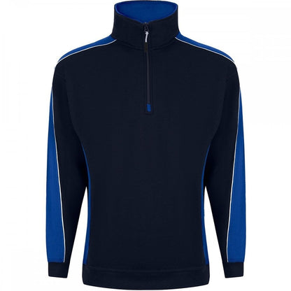 1288 Avocet Two Tone 1/4 Zip Sweatshirt