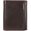 B0000219 Oil Tan Leather Trifold Wallet