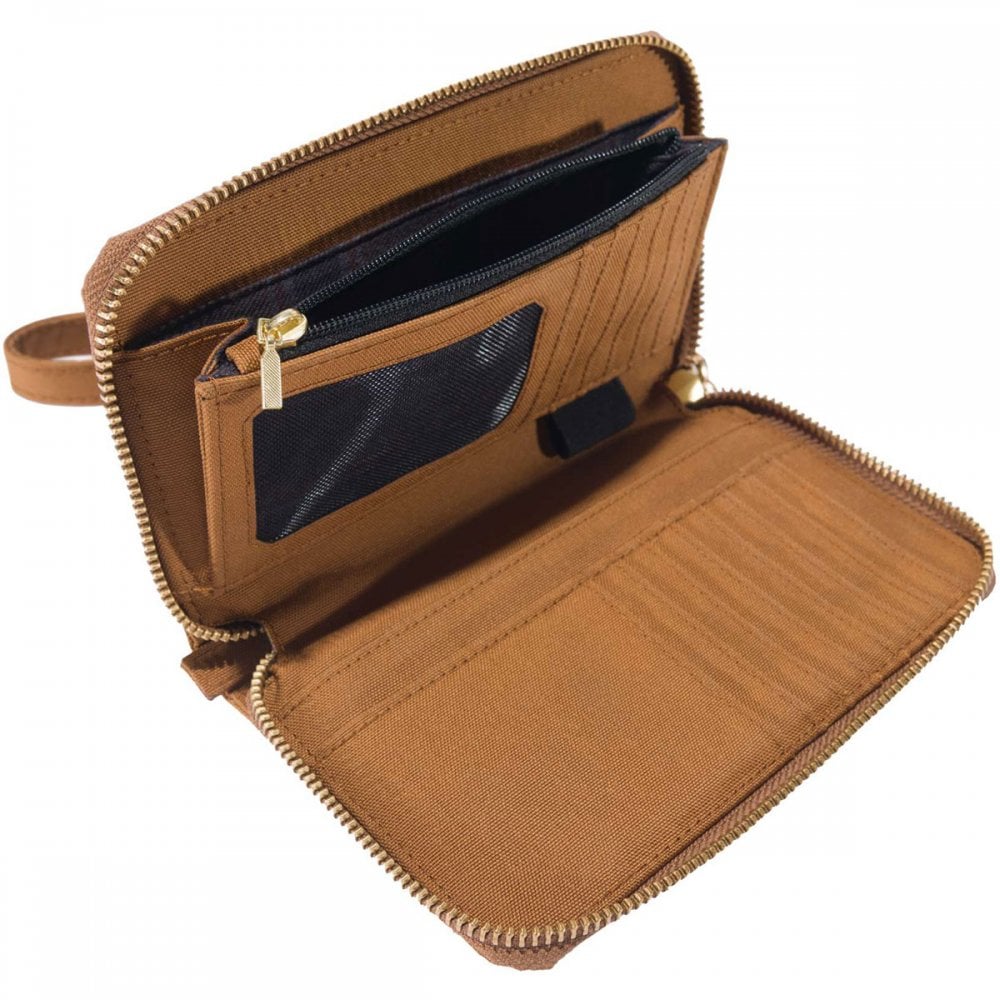 B0000246 Womens Nylon Duck Lay-Flat Clutch Wallet