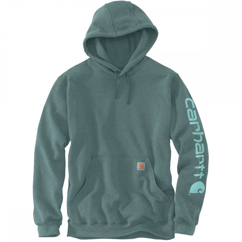 K288 Loose Fit Midweight Logo Sleeve Graphic Sweatshirt