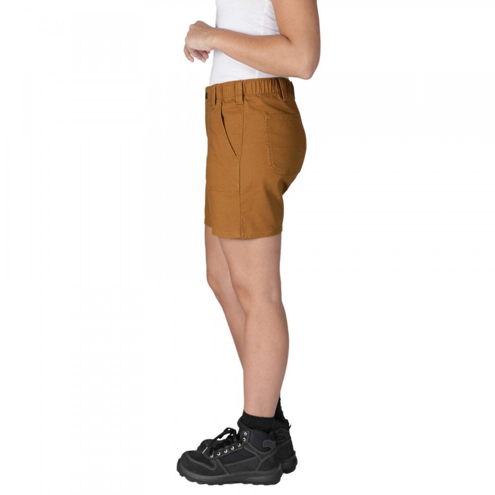 105730 Womens Relaxed Fit Canvas Work Short