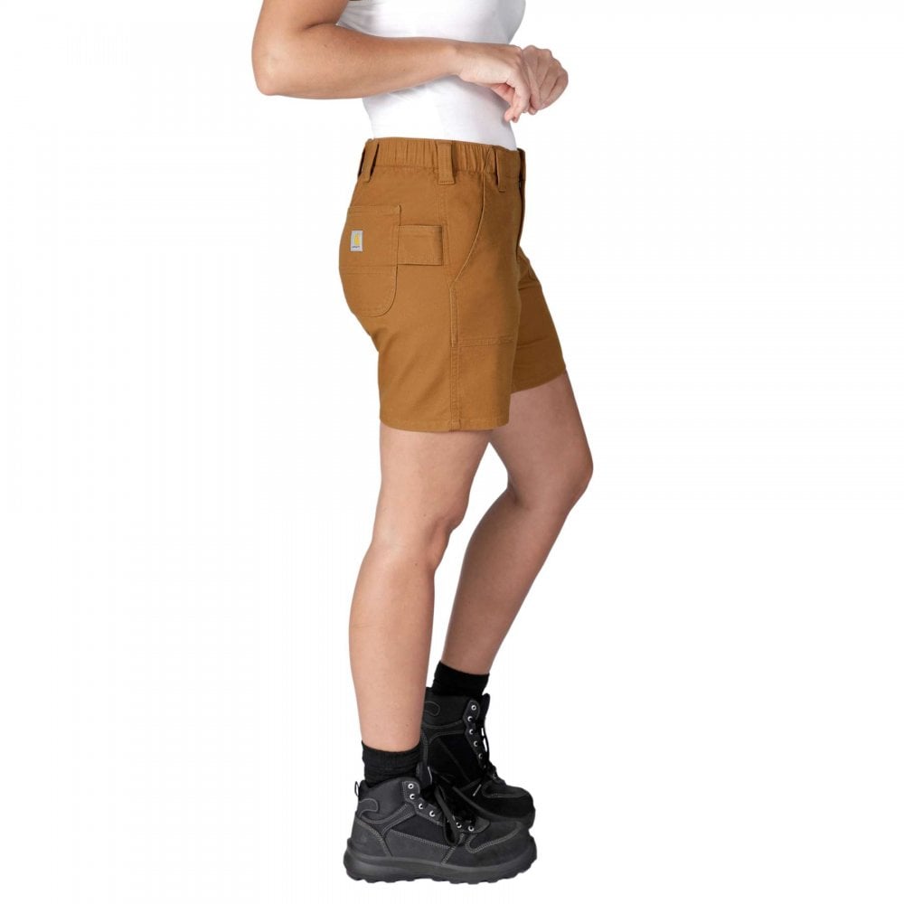 105730 Womens Relaxed Fit Canvas Work Short