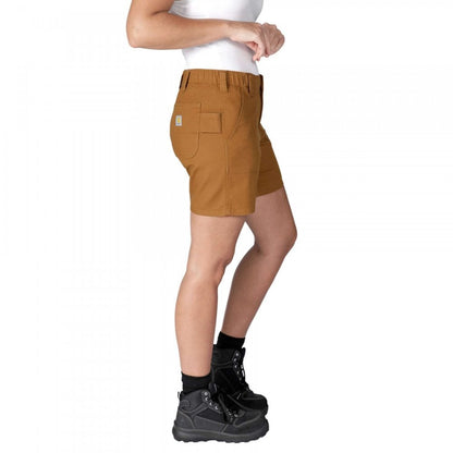 105730 Womens Relaxed Fit Canvas Work Short