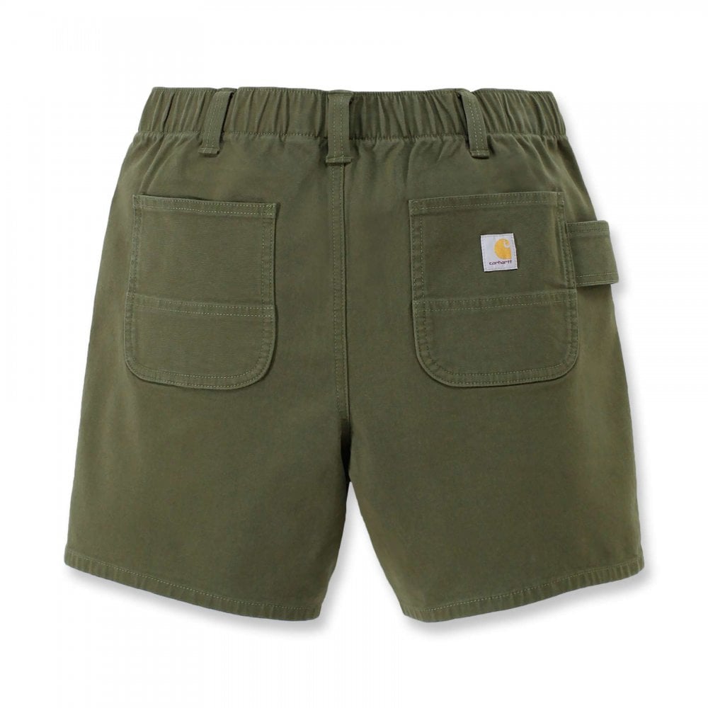 105730 Womens Relaxed Fit Canvas Work Short