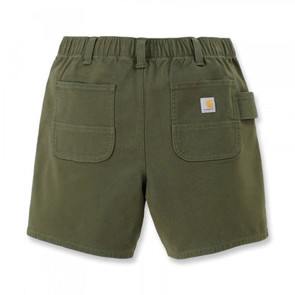 105730 Womens Relaxed Fit Canvas Work Short