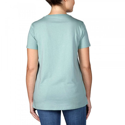105740 Womens Lightweight Short Sleeve Crewneck T-Shirt