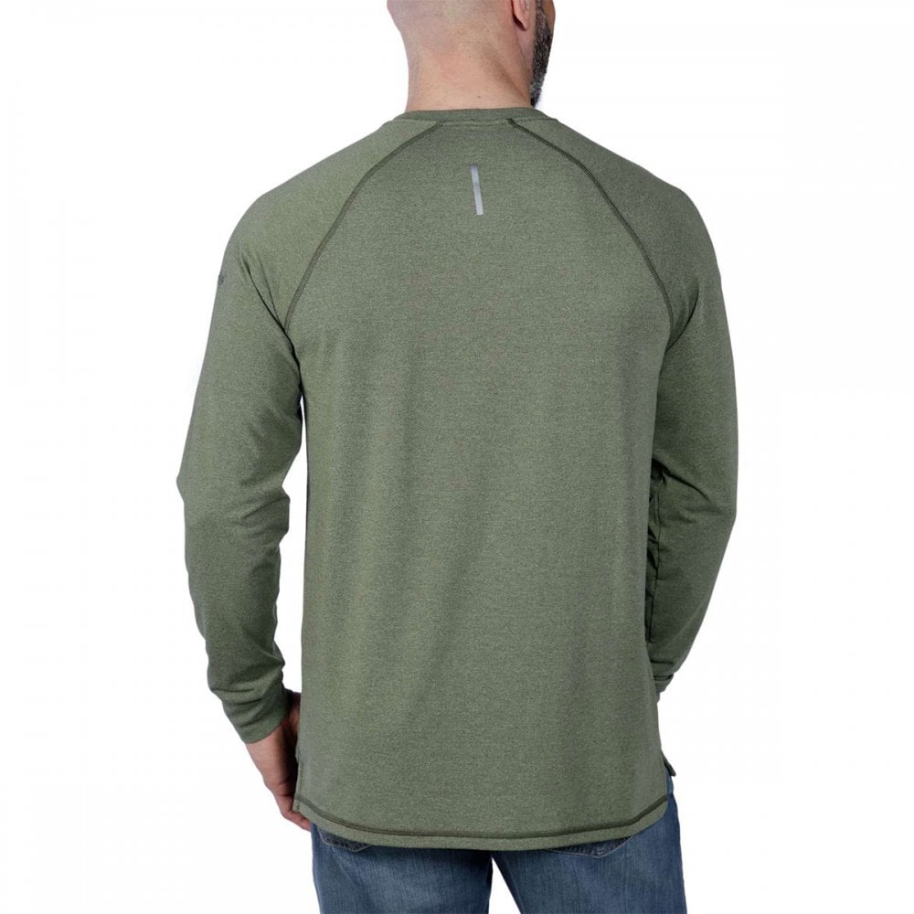 105846 Lightweight Long Sleeve Pocket T-Shirt