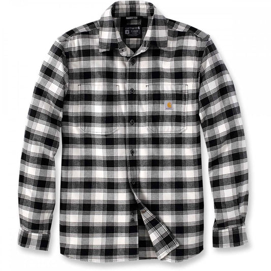 105945 Flannel Long Sleeve Plaid Shirt