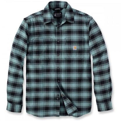 105945 Flannel Long Sleeve Plaid Shirt