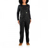 106001 Womens Relaxed Fit Canvas Bib Overall